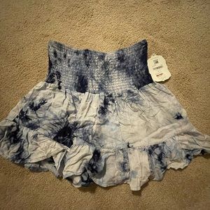 brand new altard state tie dye skirt